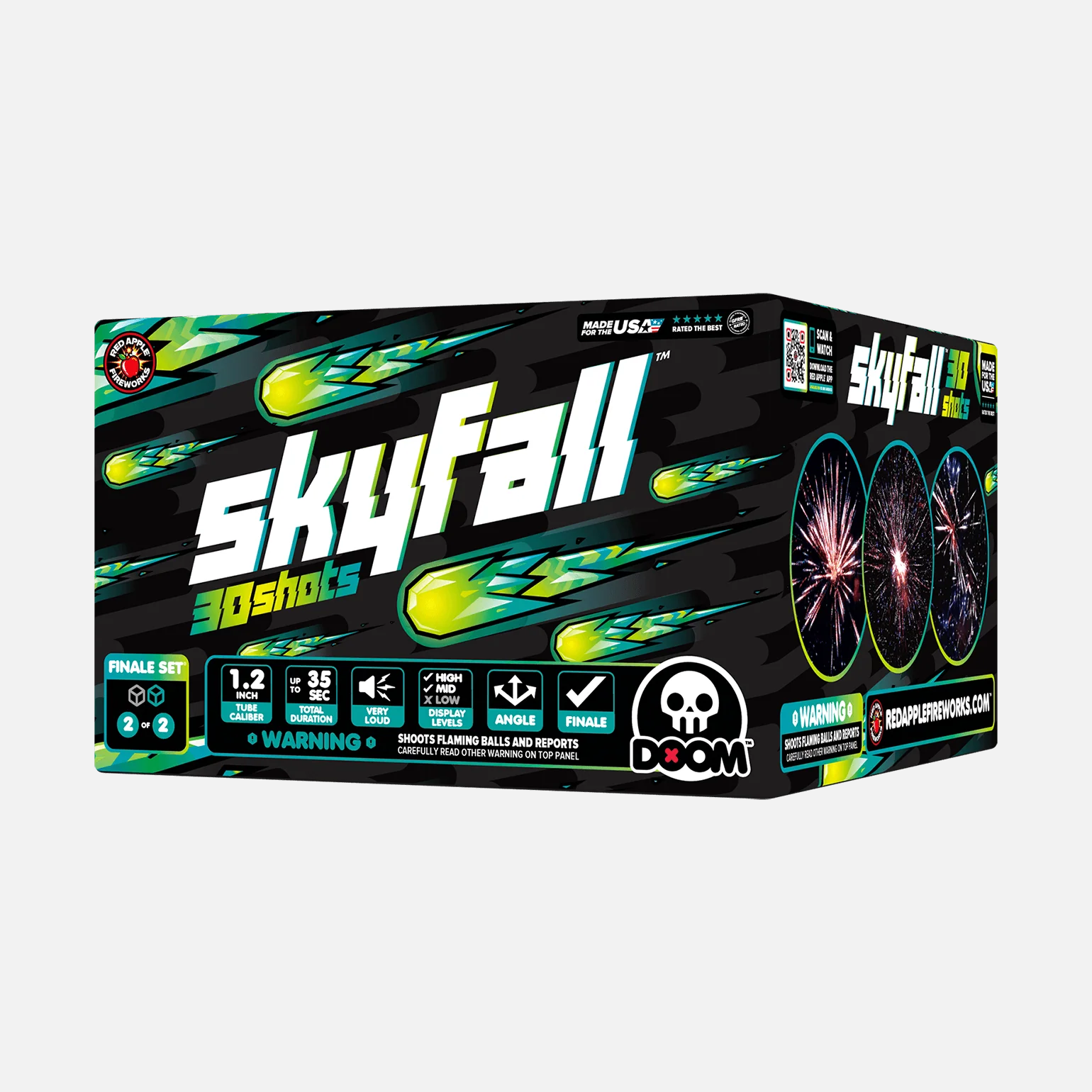 Skyfall™ 60-Shots XL® Aerial Finale Set® - Image 6