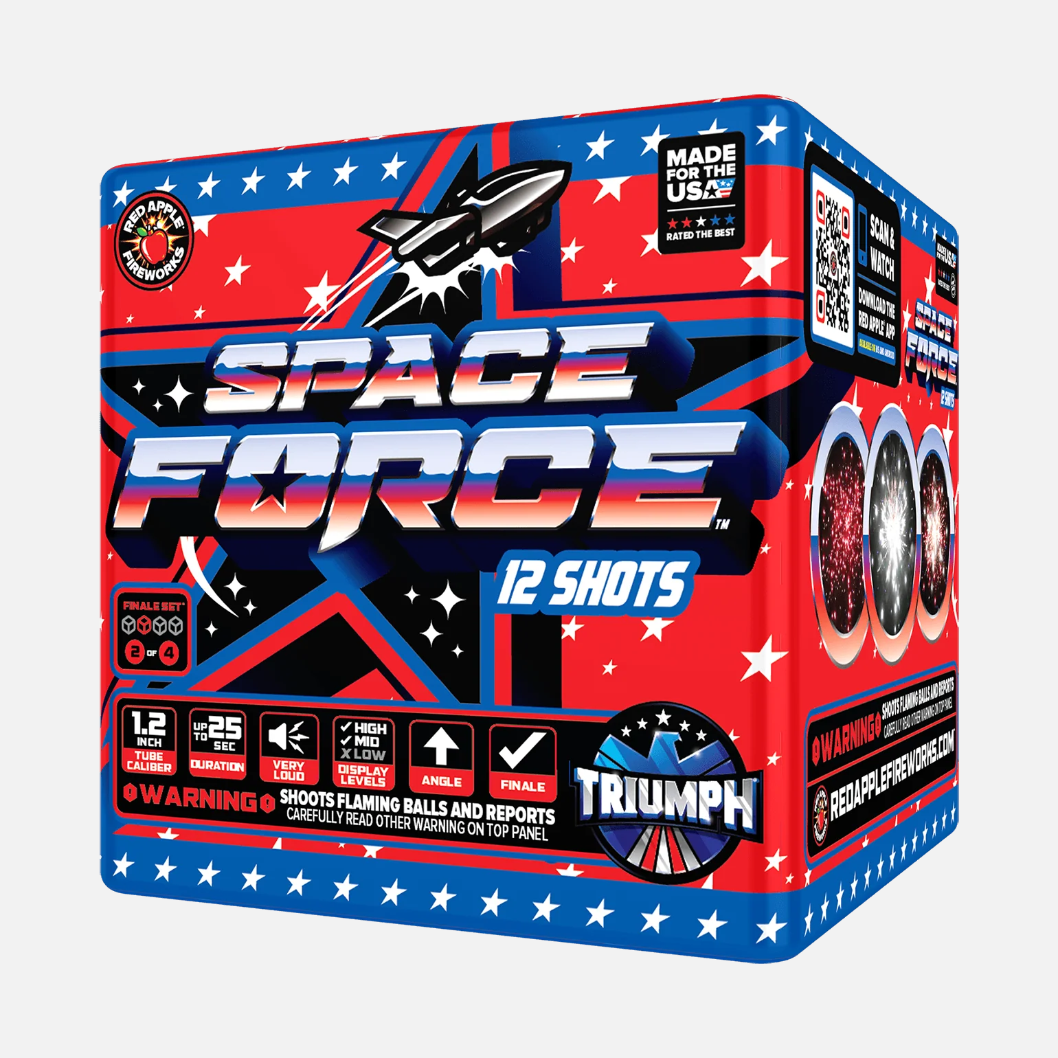 Space Force® 48-Shots Large Aerial Finale Set® - Image 7