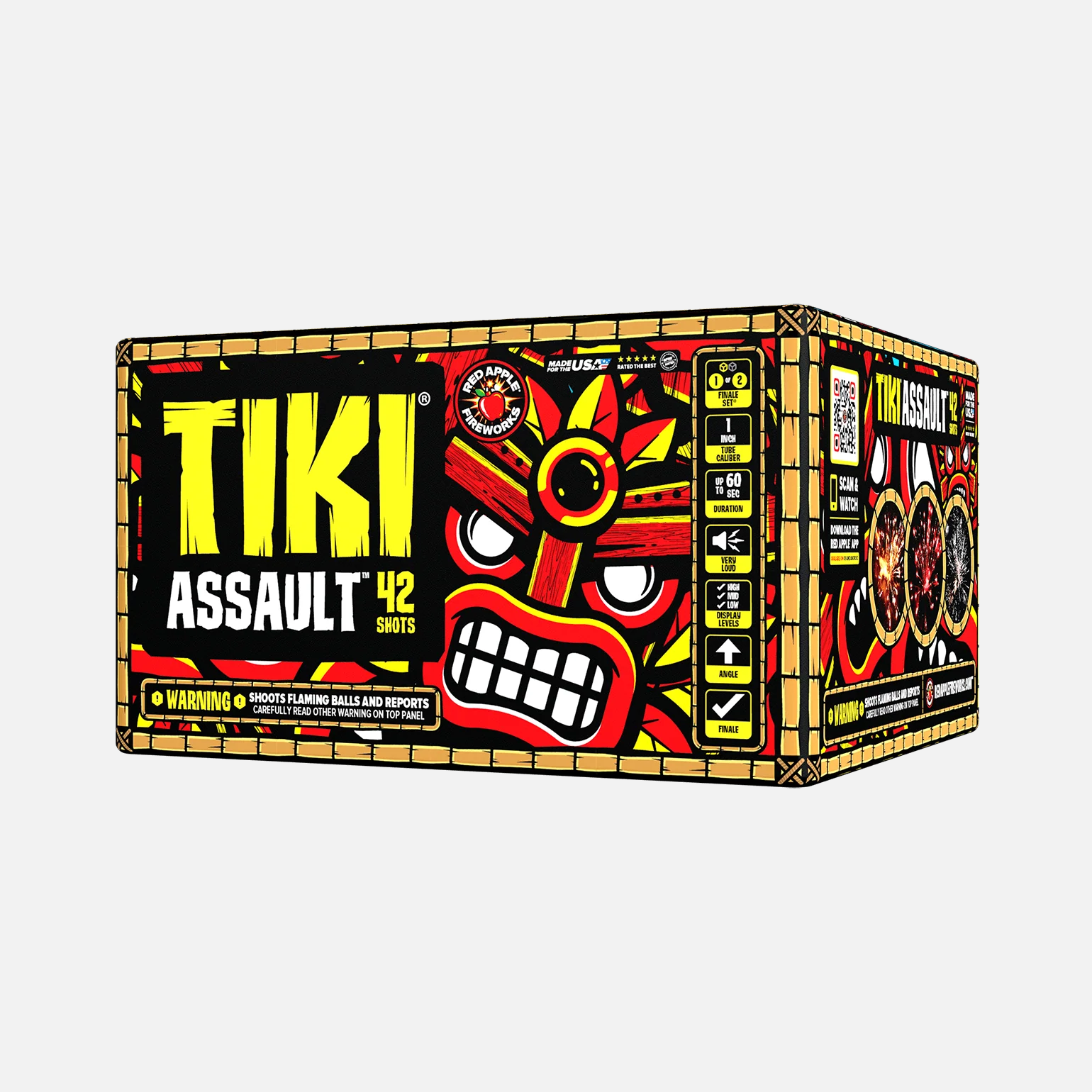 Tiki® Assault™ 84-Shots Large Aerial Finale Set® - Image 5