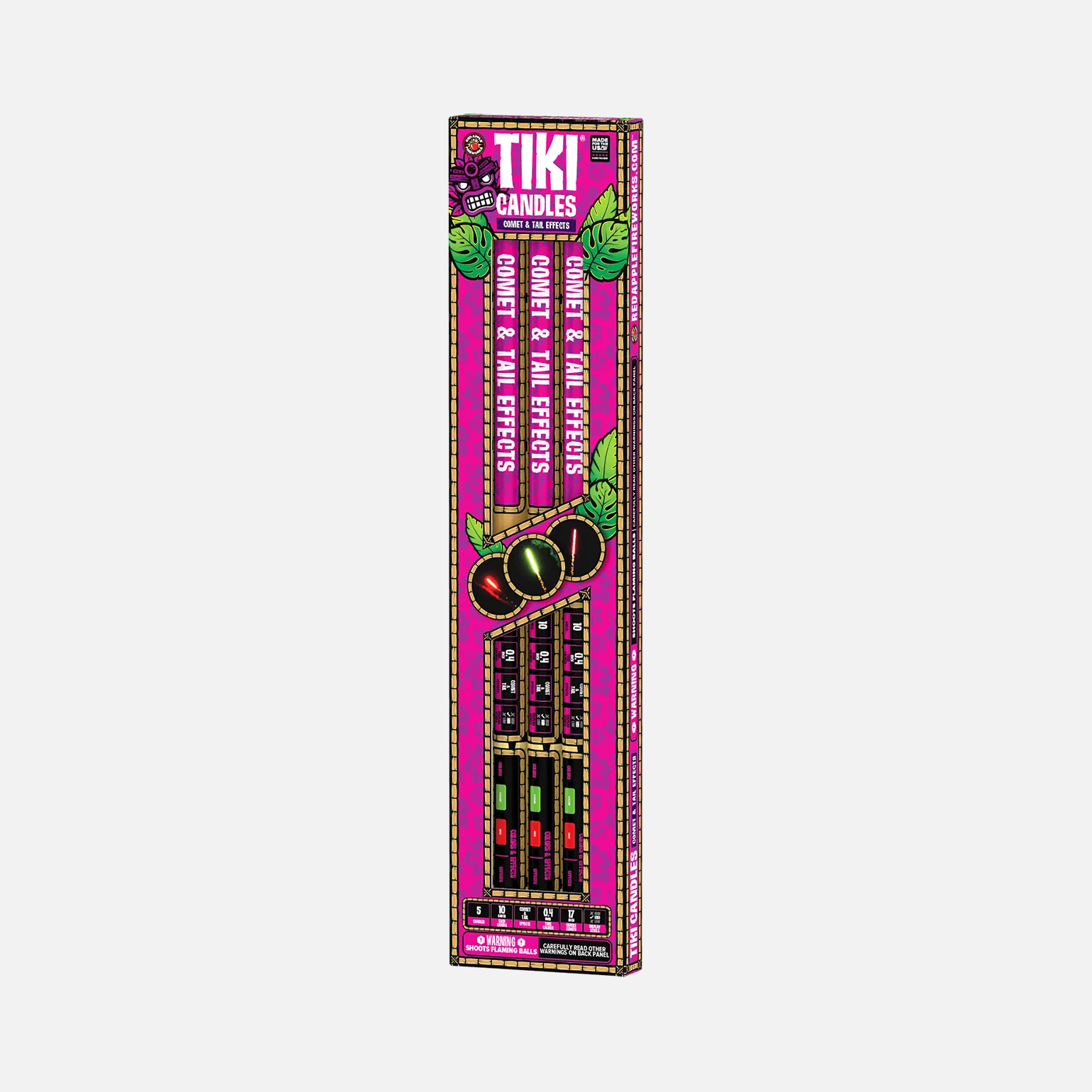 Tiki® Candles 10 Shots Roman Candles - Image 5