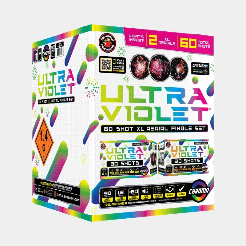 Ultraviolet® 60 Shot XL® Aerial Finale Set® - Image 3