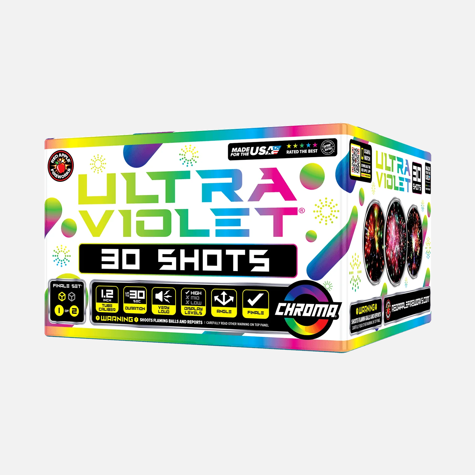 Ultraviolet® 60 Shot XL® Aerial Finale Set® - Image 5